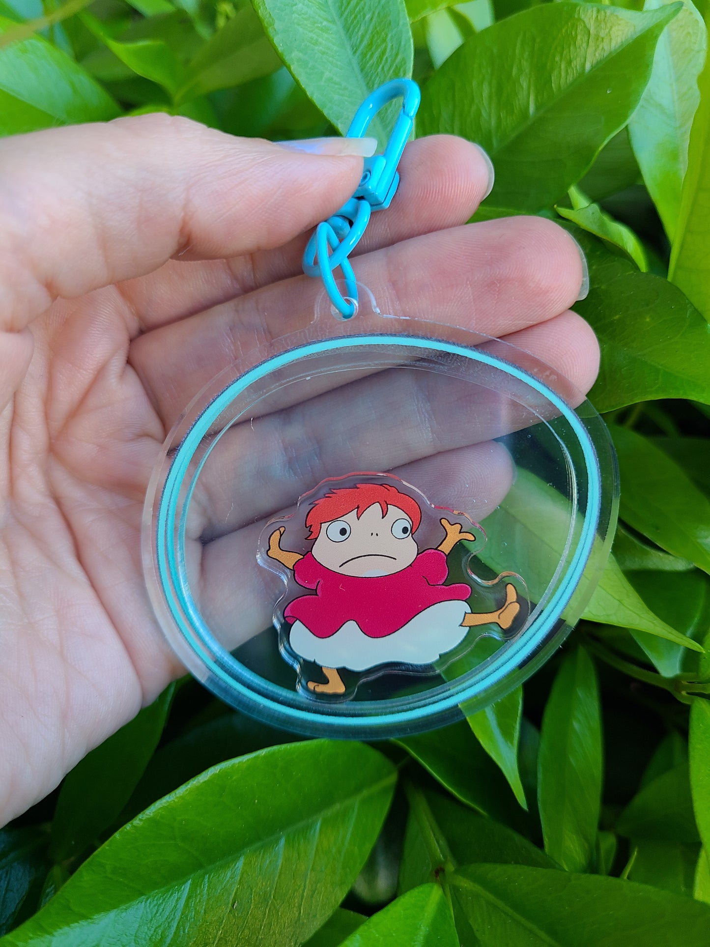 Bubble Brunhilde shaker keychain