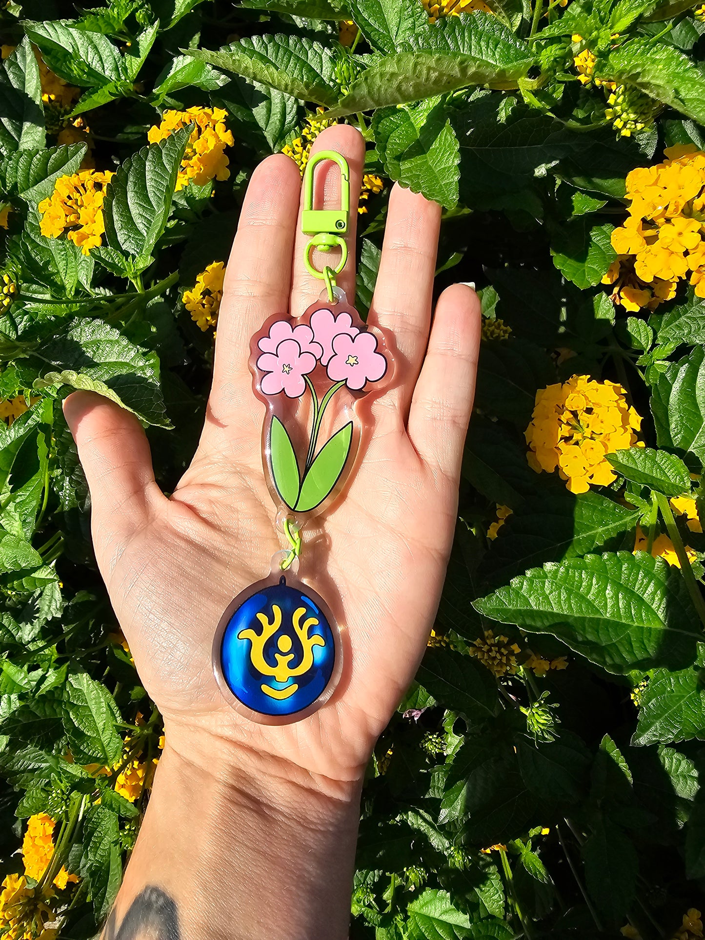 Garden protector keychain