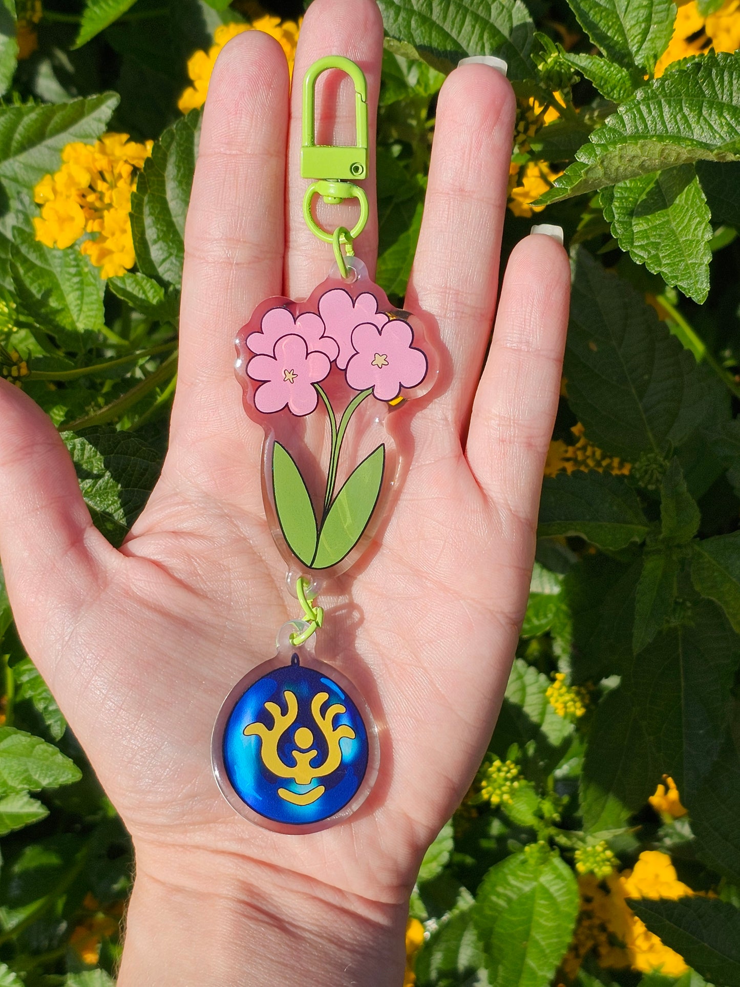 Garden protector keychain