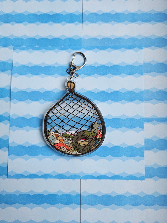 Trawls Catch Shaker keychain