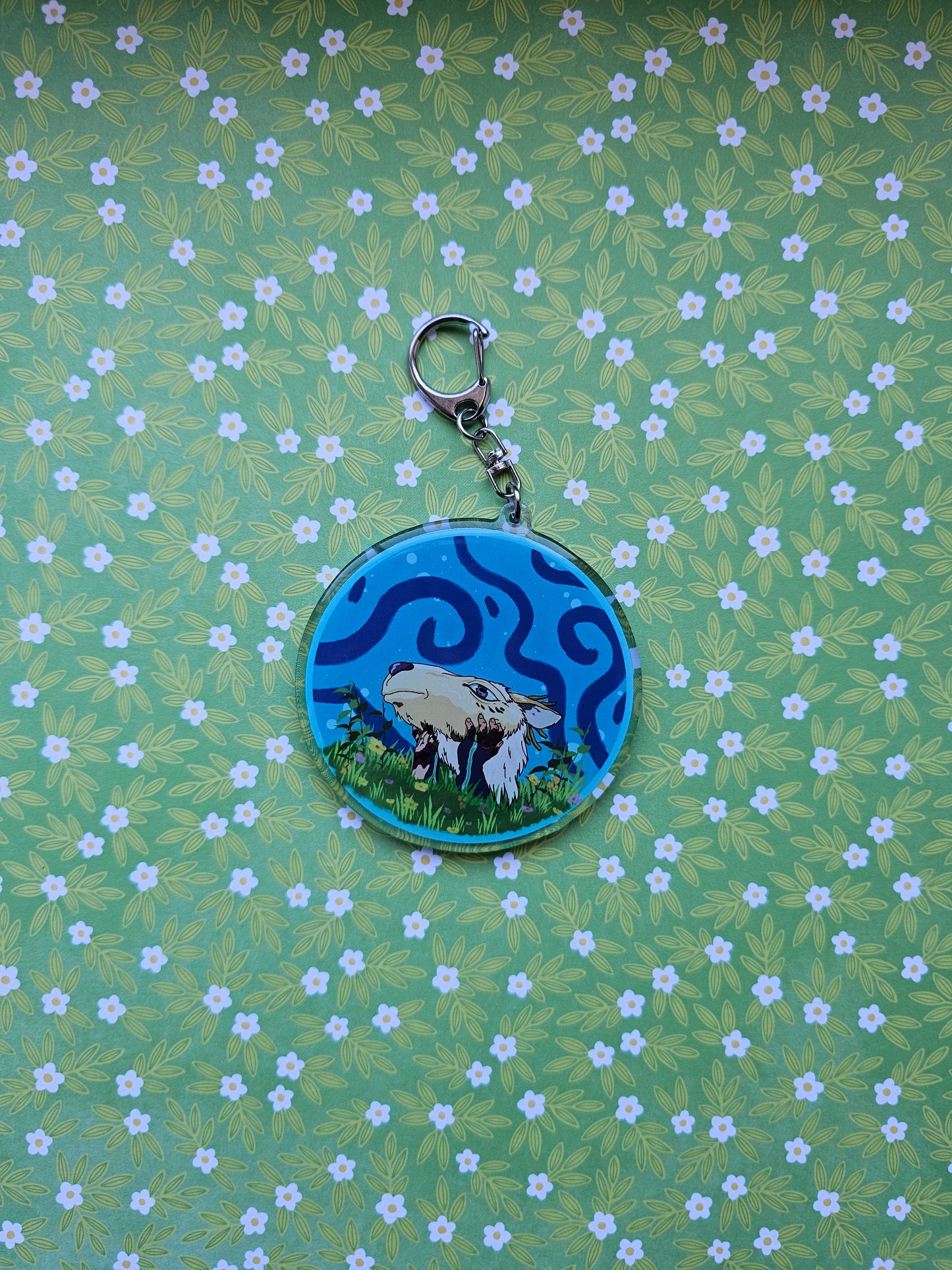 Deer god Keychain