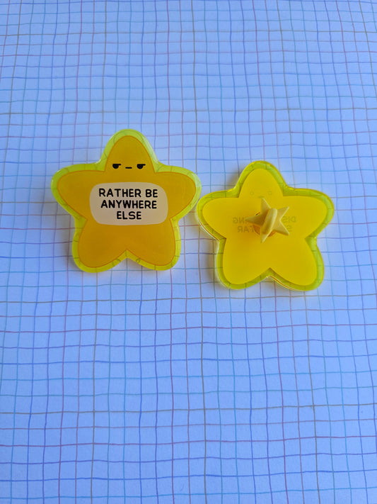 Stellar mood pins