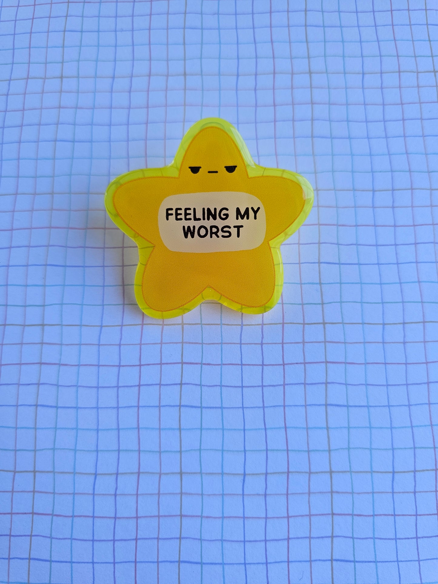 Stellar mood pins