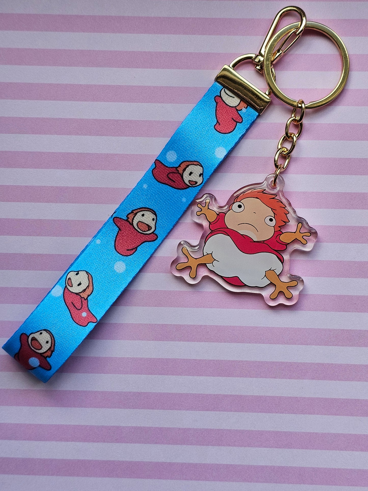 Chicken Legs lanyard keychain