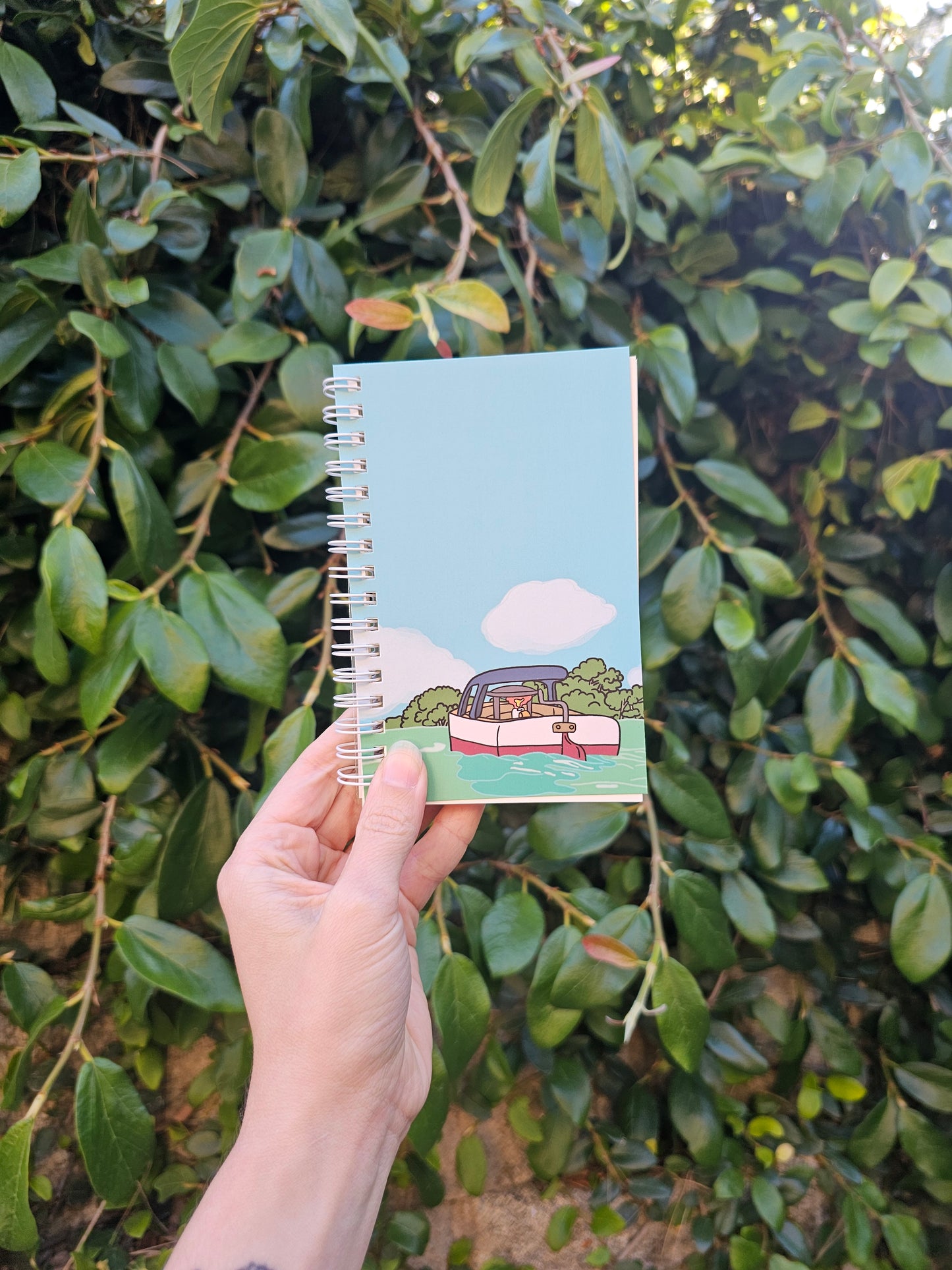 Pop-Pop Boat Pocket Notebook