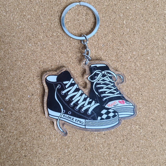 Elder emo keychain