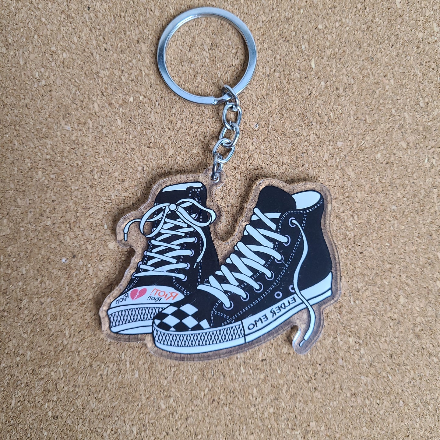 Elder emo keychain