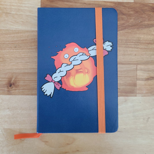 Pretty fire hard back notebook