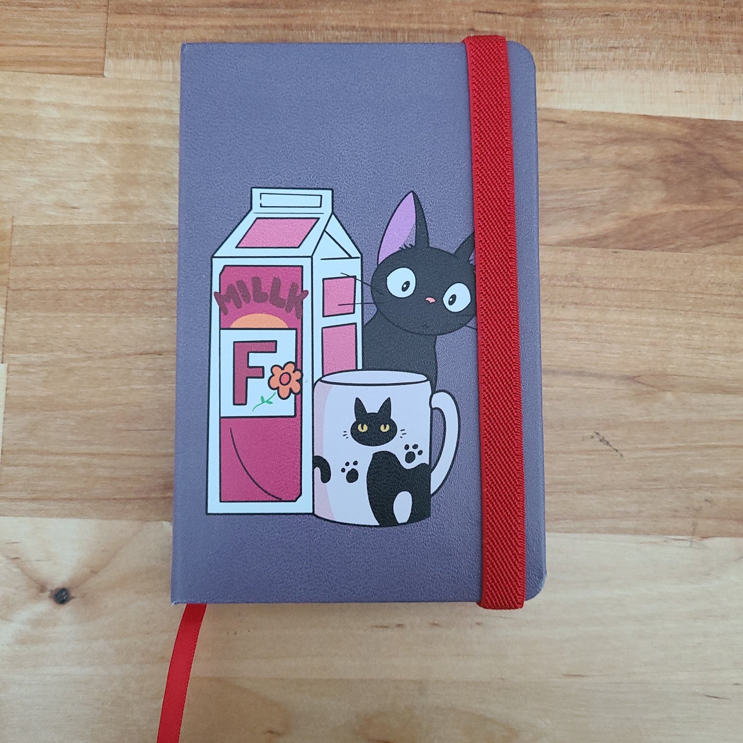 Milk hardback notebook