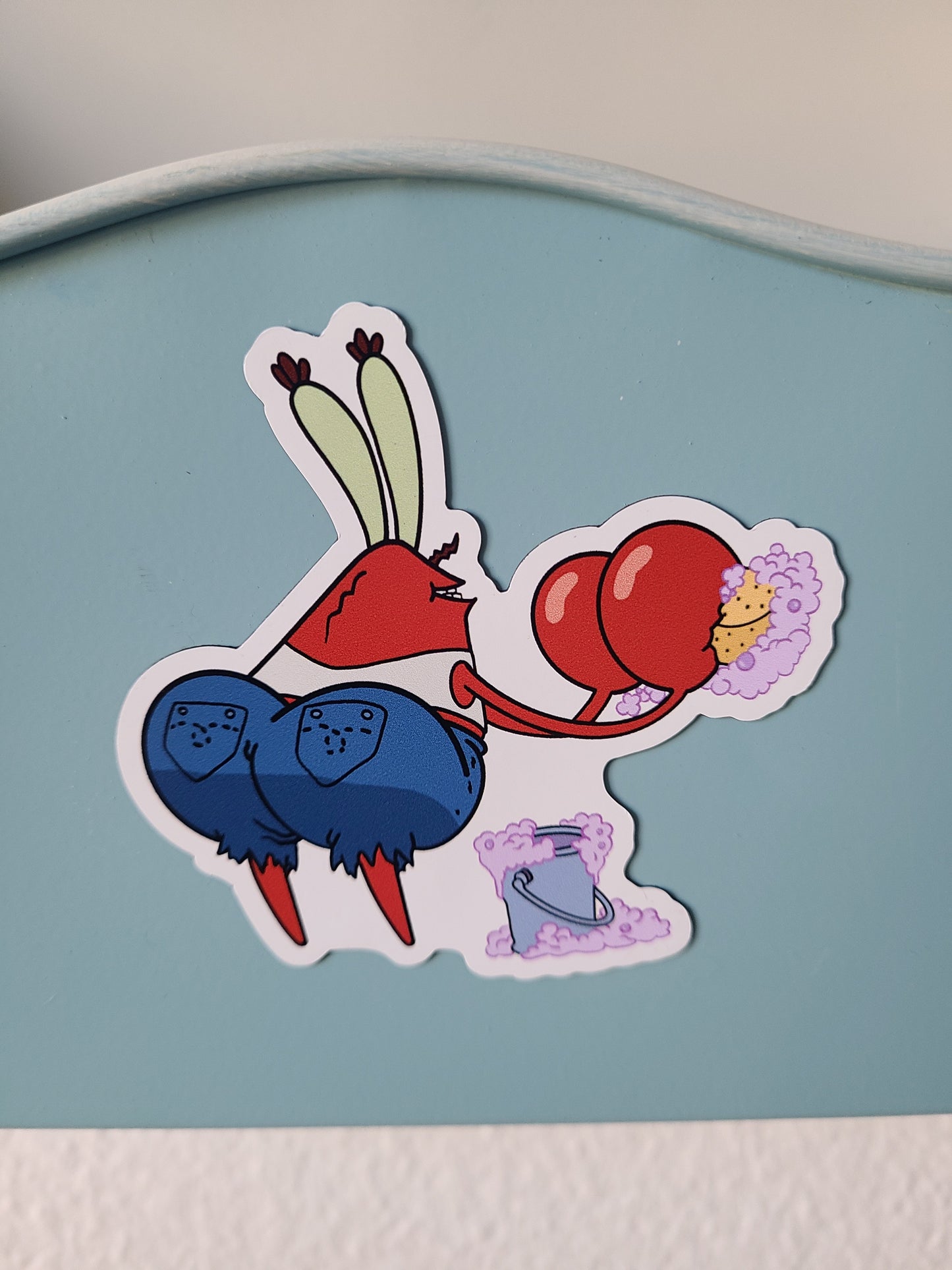 Kraby cakes (sticker/ magnet)