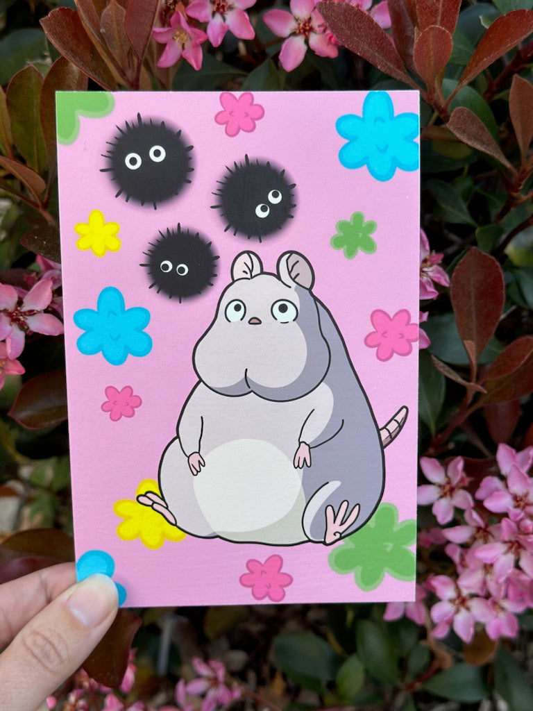 Ghibli Prints 4 x 6" matte print